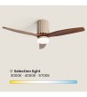 Ventilateur de Plafond avec Éclairage Silencieux DC Asteri - 178326 - vue 8