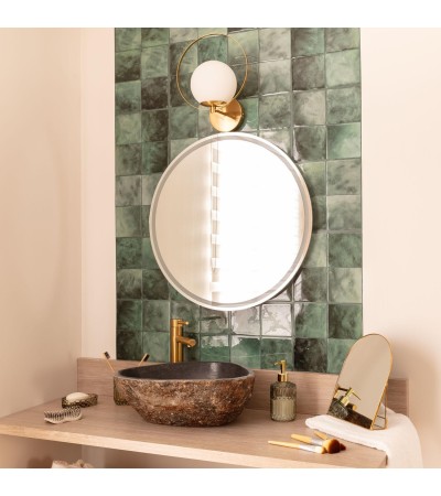 Miroir de Salle de Bain avec éclairage LED et Anti-buée Jizan Ø60 cm