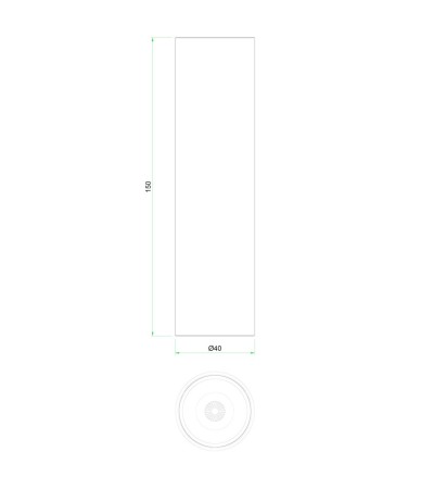 Plafonnier LED ECLIPSE S Ø40 mm - 179934 - vue 9