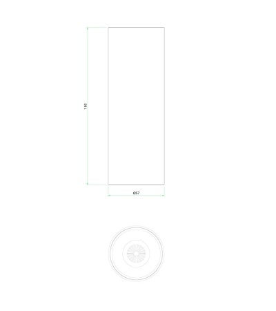 Applique Murale LED Ø60 mm ECLIPSE - 179937 - vue 9