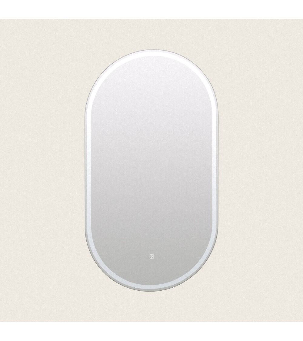 Miroir Salle de Bain avec Éclairage LED Anti-buée 100x60 cm Ona - 117693