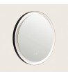 Miroir Salle de Bain avec Éclairage LED Anti-buée Ø60 cm Nahia - 117696