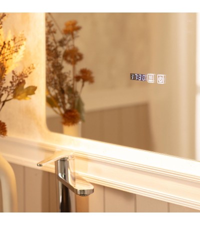 Miroir Salle de Bain avec Éclairage LED Anti-buée Grace 80x60 cm - 71086 - vue 6