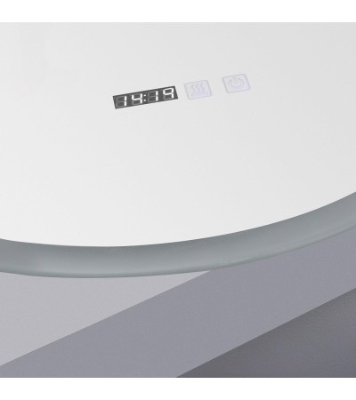 Miroir Salle de Bain avec Éclairage LED Anti-buée Palolem Ø60cm - 71113 - vue 6