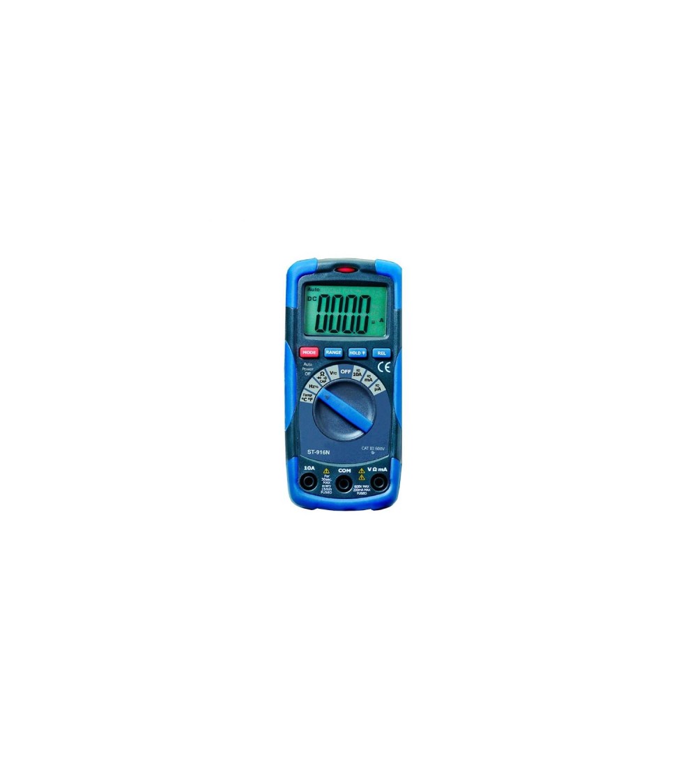 Multímètre Numérique Professionnel Multi Testeur 700V AC 1000V DC 10A AC/DC - 102601 - vue 1
