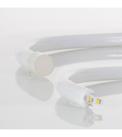 Ruban LED Néon Dimmable 220V Blanc Froid Circulaire 360 9W/m Coupe 100cm IP67 Sur mesure - 65283 - vue 5