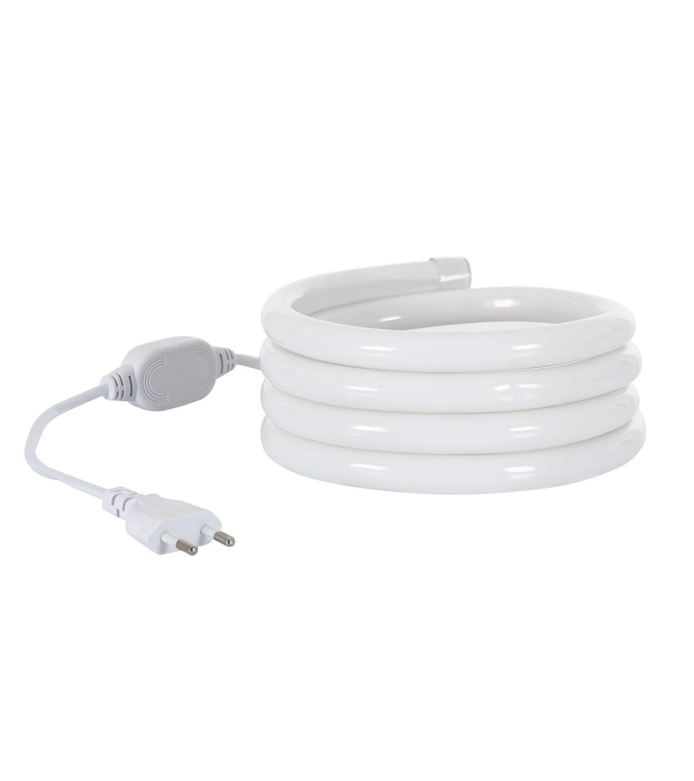 Ruban LED Néon Dimmable 220V Jaune Rond 360 9W/m Coupe 100 cm IP67 Sur Mesure - 65284 - vue 2