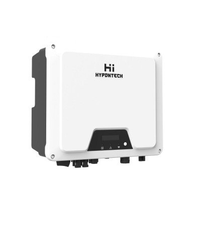 Onduleur Solaire Hybride Hypontech HHS-6000 Chargeur de Batterie Haute Tension avec Injection Réseau 6 kW Monophasé…