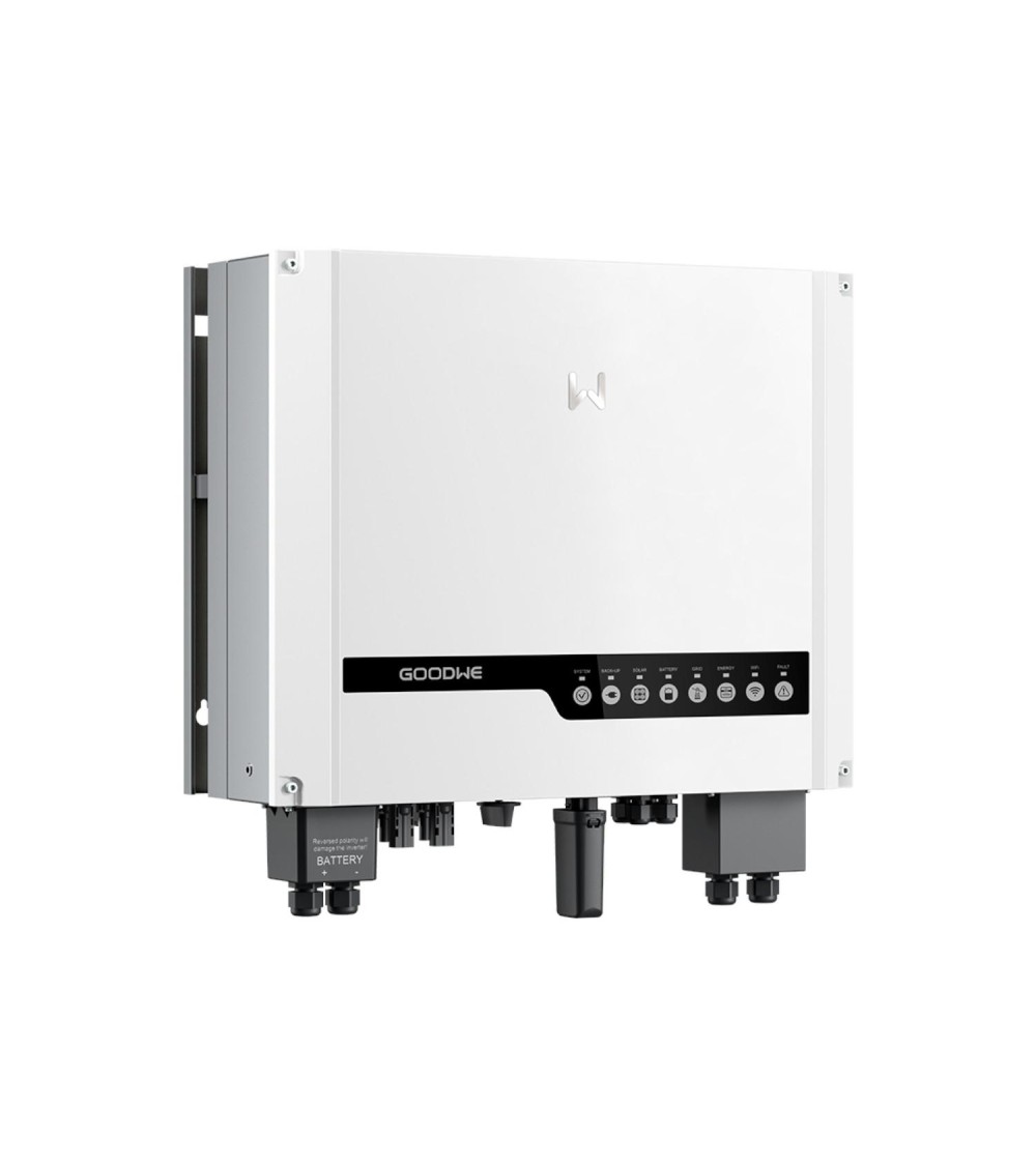 Onduleur Solaire Hybride Monophasé GoodWe ES Chargeur de Batteries avec Injection au Réseau Electrique 4.6-6.5kW - 96882…
