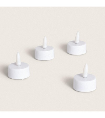 Pack 4 Bougies LED Mini à Piles Dahun