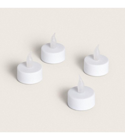 Pack 4 Bougies LED Mini à Piles Hobley
