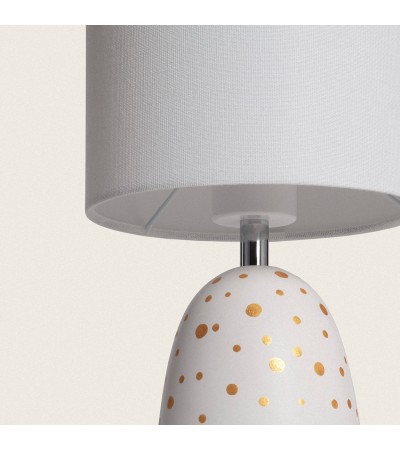 Pack de 2 Lampes à Poser Céramique et Tissu Argua - 104832 - vue 3