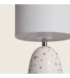 Pack de 2 Lampes à Poser Céramique et Tissu Argua - 104832 - vue 3