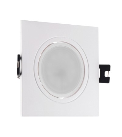 Pack de 3 Spots Downlight GU10 6W Coupe Ø 75-85mm - 62077 - vue 2