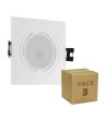 Pack de 3 Spots Downlight GU10 6W Coupe Ø 75-85mm - 62077 - vue 3