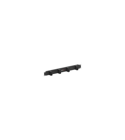 Panneau de Guidage Câble Horizontal avec 4 Lires Plastifiées (1 U) OPENETICS 5520