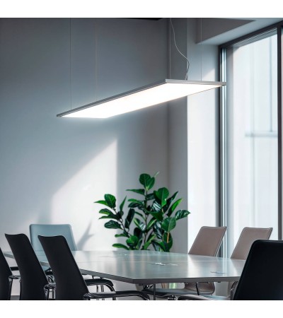 Panneau LED 120x30 cm 40W 4000lm LIFUD + Kit de Suspension - 77288 - vue 2