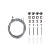 Panneau LED 120x30 cm 40W 4000lm LIFUD + Kit de Suspension - 77288 - vue 8