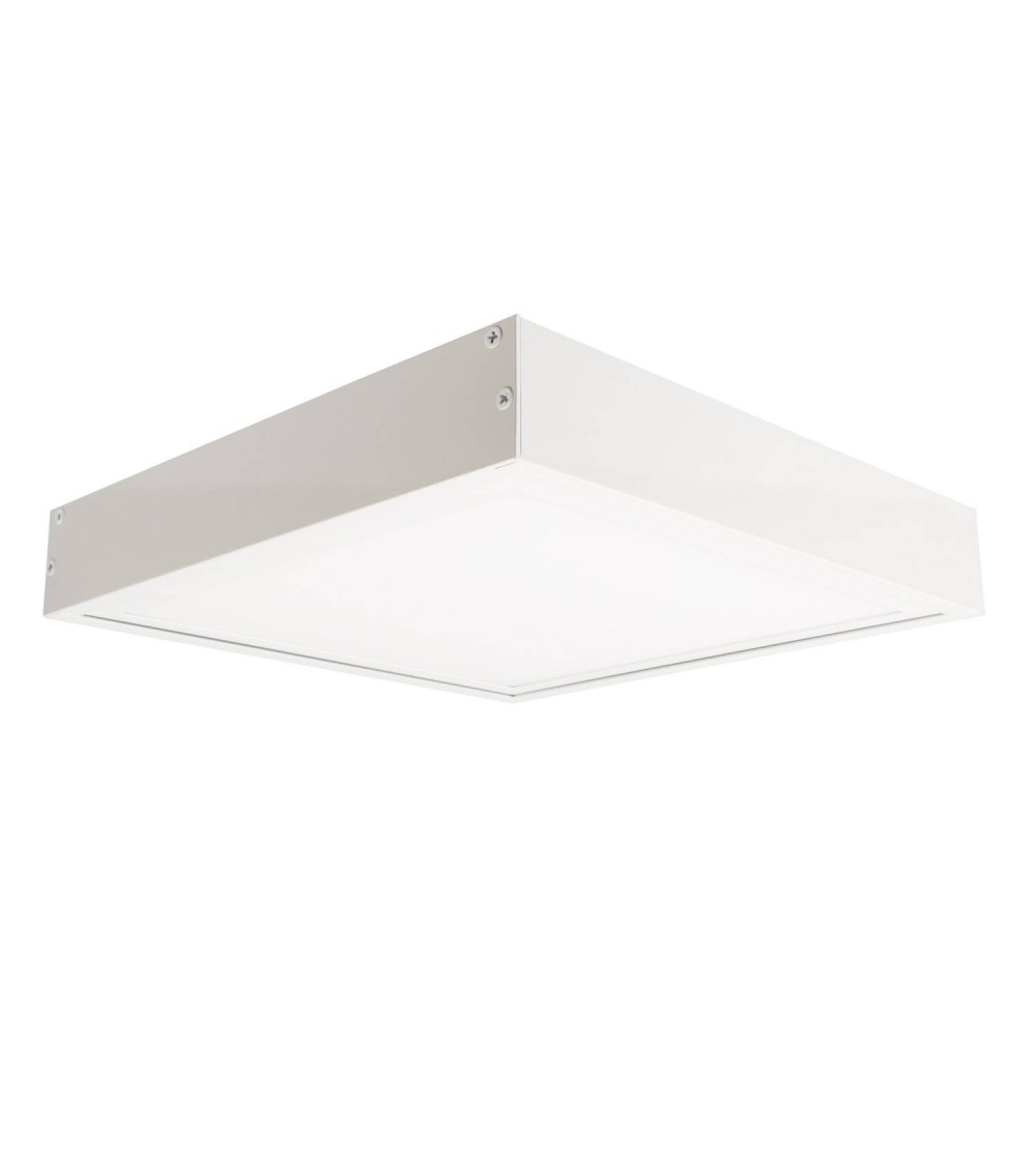 Panneau LED 60x60 cm 40W 4000lm Microprismatique (UGR17) + Kit en Saillie - 70826 - vue 1