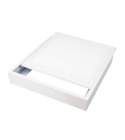 Panneau LED 60x60 cm 40W 4000lm Microprismatique (UGR17) + Kit en Saillie - 70826 - vue 2