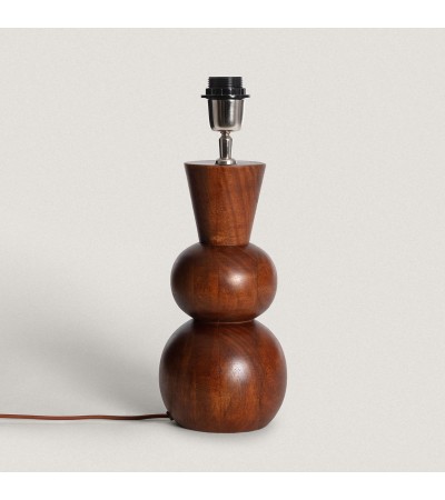 Pied de Lampe à  Poser Bois Vinda ILUZZIA