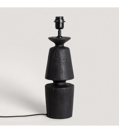 Pied de Lampe à  Poser en bois Alaia ILUZZIA