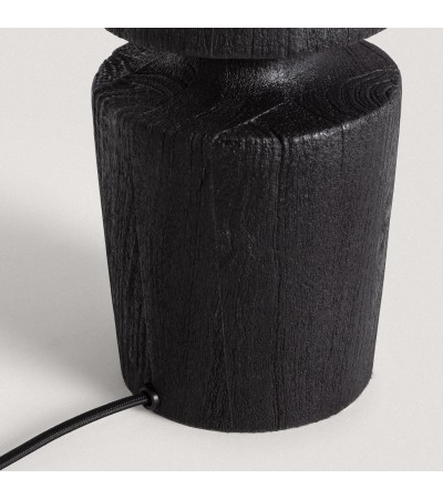 Pied de Lampe à  Poser en bois Alaia ILUZZIA