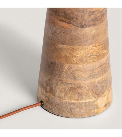 Pied de Lampe à Poser en bois Rajesh ILUZZIA - 100068 - vue 3