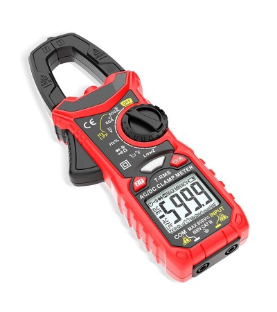Pince Amperimétrique Numérique 600V AC/DC 600A AC/DC Pince Ø33 mm