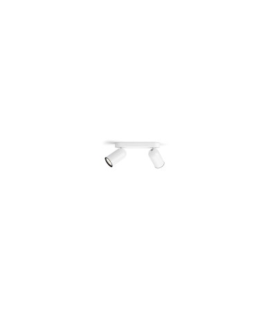 Plafonnier PHILIPS 2 Spots Pongee
