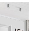 Plafonnier Aluminium Quartz Argenté - 5362 - vue 4