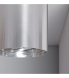 Plafonnier Aluminium Quartz Argenté - 5362 - vue 6