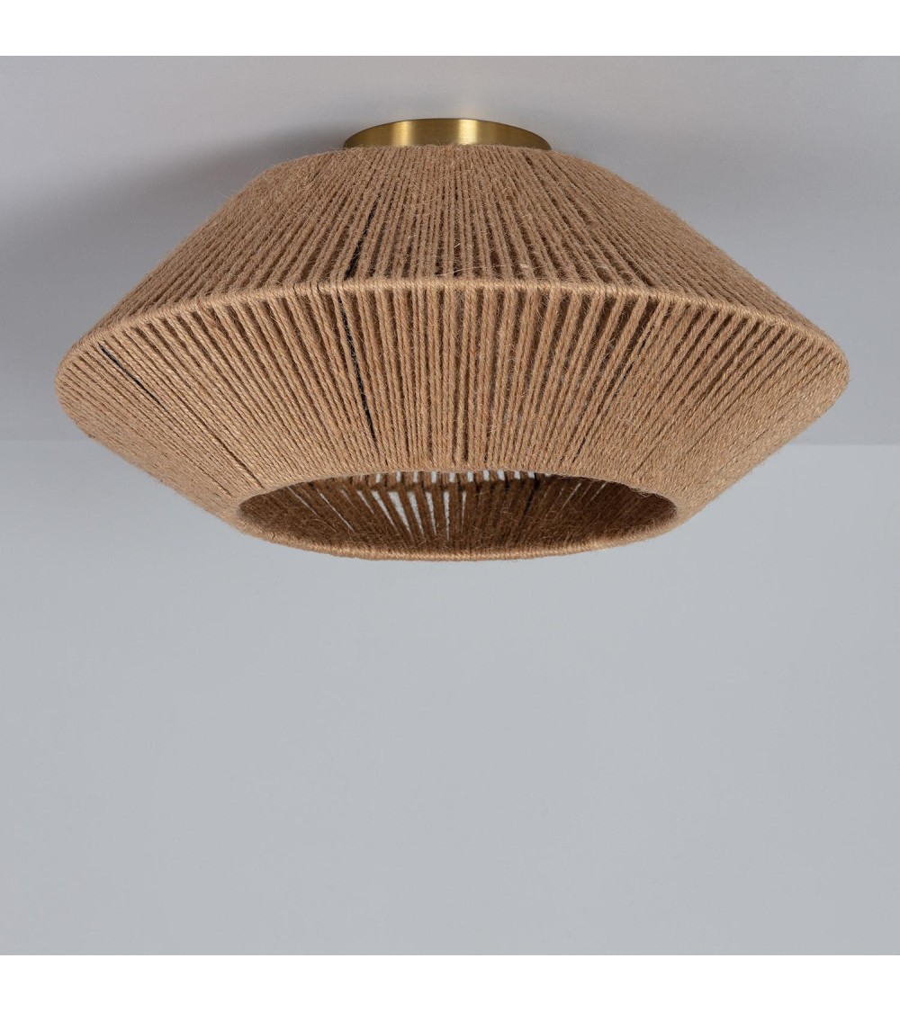 Plafonnier Corde Naturelle Big Moksha - 95836 - vue 1