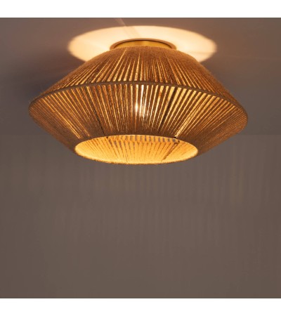 Plafonnier Corde Naturelle Big Moksha - 95836 - vue 7