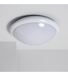 Plafonnier E27 avec Détecteur de Mouvement Radar Ø300 mm - 1088 - vue 3