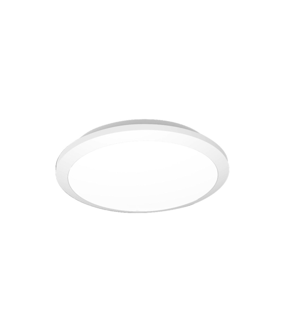Plafonnier Extérieur LED 19-28W CCT Sélectionnable Dimmable Ø300 mm - 108289 - vue 1