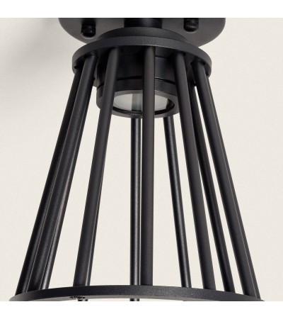 Plafonnier Extérieur LED 6W Aluminium Bradda - 113756 - vue 4