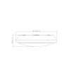 Plafonnier Extérieur LED Circulaire CCT 12,5-18,5W avec Détecteur de Mouvement Radar et Eclairage de Secours à˜300 mm…