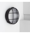 Plafonnier Extérieur Rond à Grille Hublot Ø220 mm - 4407 - vue 1