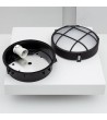 Plafonnier Extérieur Rond à Grille Hublot Ø220 mm - 4407 - vue 3