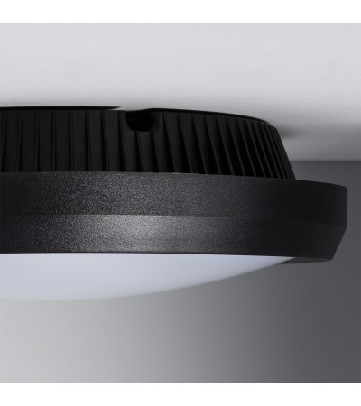 Plafonnier Extérieur Rond Curio IP65 Noir - 4405 - vue 6