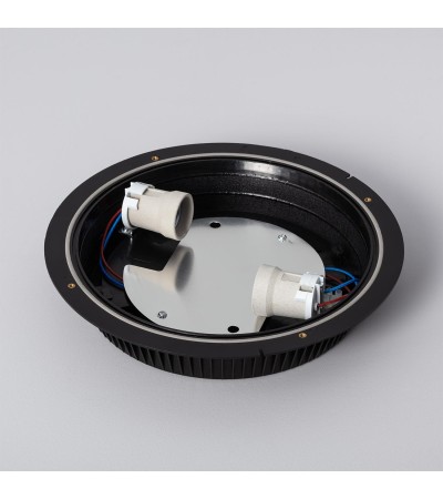 Plafonnier Extérieur Rond Curio IP65 Noir - 4405 - vue 8