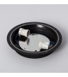 Plafonnier Extérieur Rond Curio IP65 Noir - 4405 - vue 8