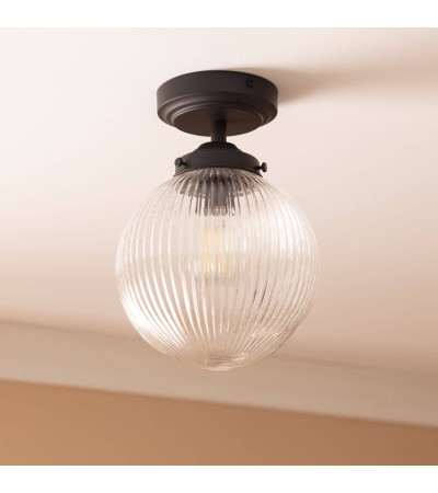 Plafonnier Extérieur Verre Soma - 102536 - vue 5