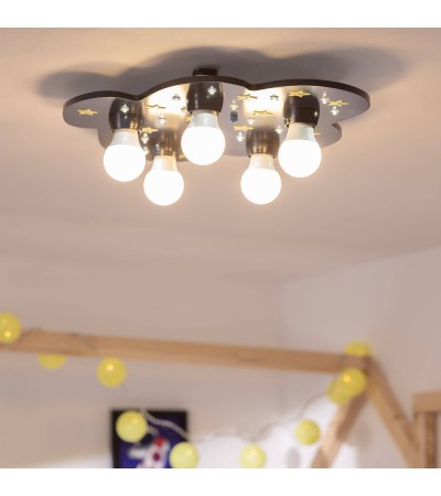 Plafonnier Kids Bois Cosmon - 74494 - vue 7
