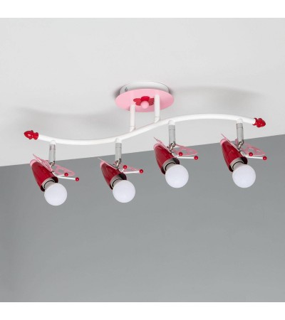 Plafonnier Kids Métal Papilio - 74500 - vue 3