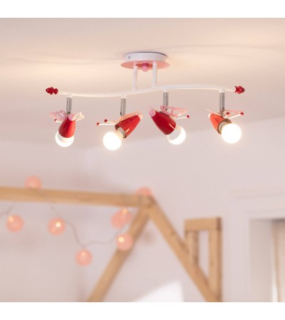 Plafonnier Kids Métal Papilio - 74500 - vue 8