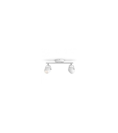 Plafonnier LED 2 Spots Rivano 2x4.3W