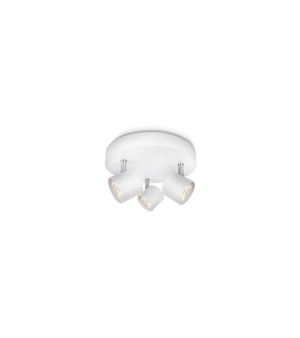 Plafonnier LED 3 Spots Star 3x4.5W - 81913 - vue 1