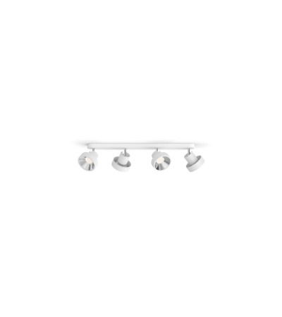 Plafonnier LED 4 Spots Bukko 4x4.3W